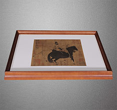 桂平书画装裱配框服务案例